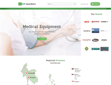 Tablet Screenshot of equipmedical.com.sg